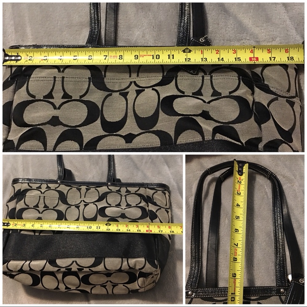 Coach Tote Diaper Signature Bag Gem